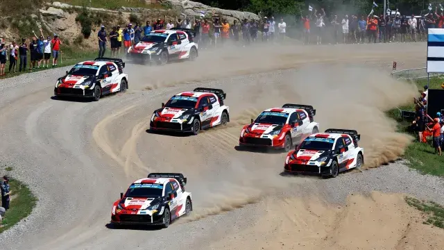Toyota Gazoo Racing mira aceleração no Rally Estônia com cinco pilotos no top 5 do WRC