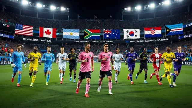 MLS divulga elenco do All-Star Game com 13 jogadores de Copa do Mundo