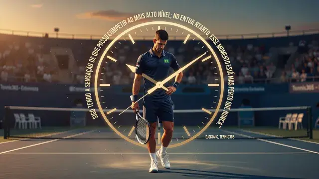 Djokovic admite que o fim da carreira está mais próximo do que nunca